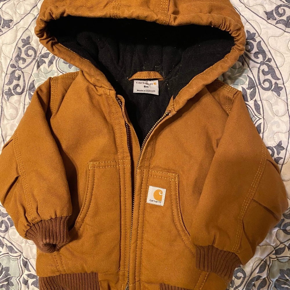 Carhartt jacket size 6 months